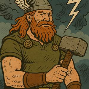 Thor With Hammer