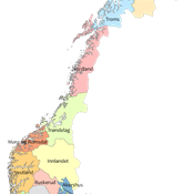Norge Nya Regioner 2024 Uppdatering